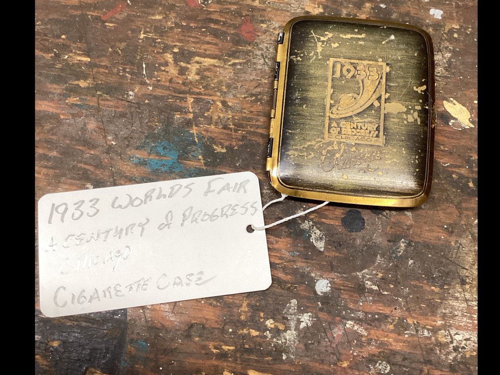 1933 Worlds Fair “A Century of Progress” Chicago - Cigarette Case