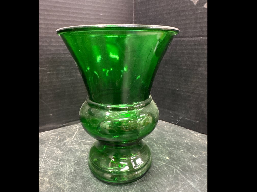 Mid-Century Napco Glass Pedestal Vase