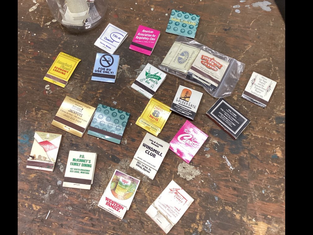 Assorted Matchbooks