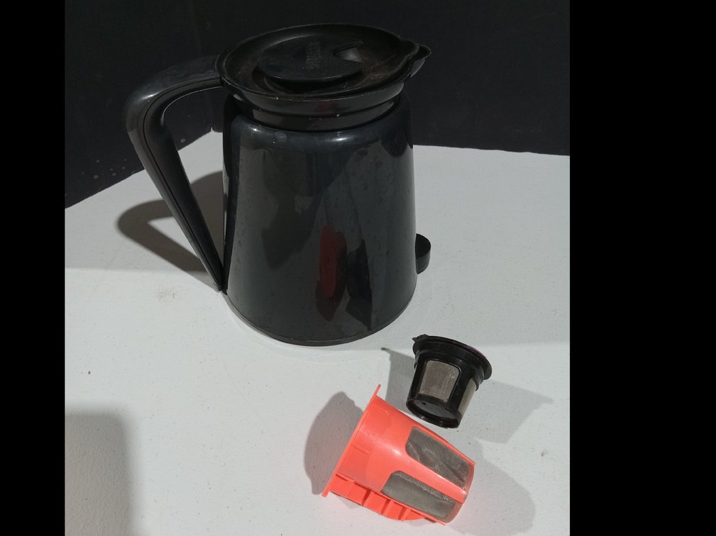 Keurig Plastic Carafe & Reusable Filters