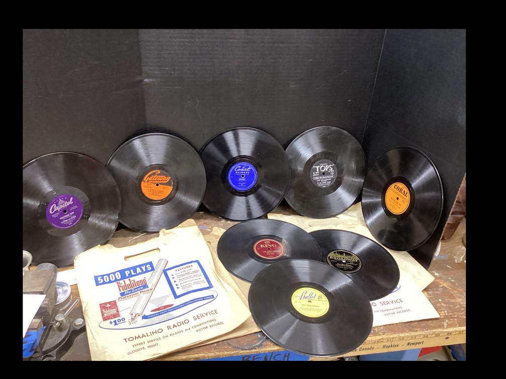 Assorted 78’s Albums - Tomalino Radio Service