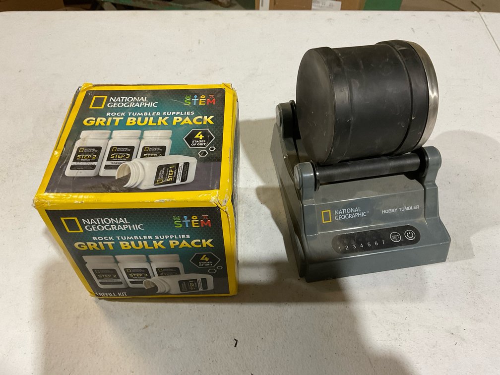 National Geographic Hobby Tumbler & Grit