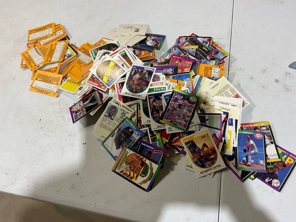 Assorted Baseball & Basketball Cards
