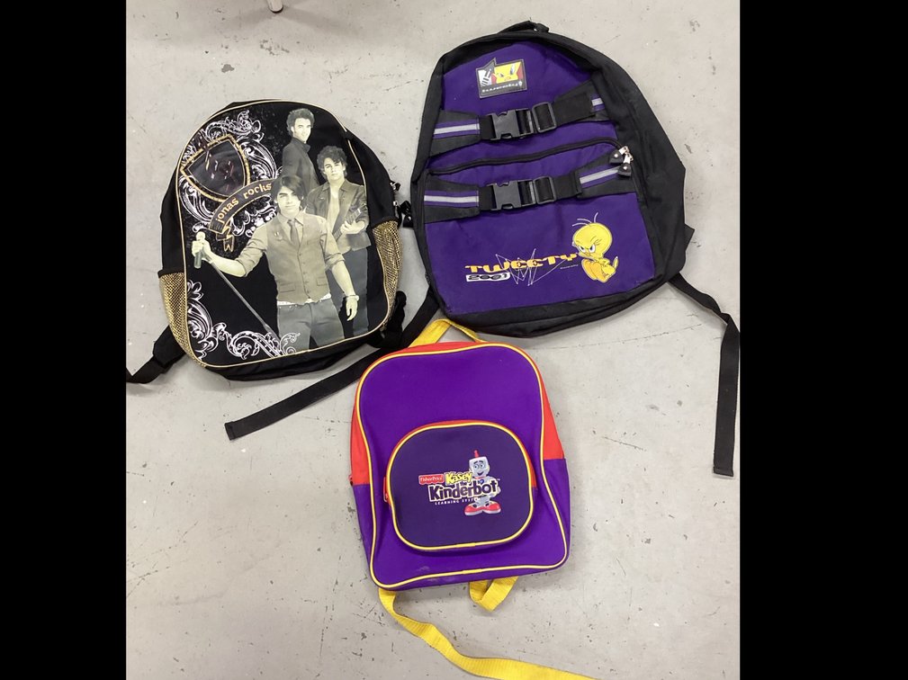 Assorted Childrens Backpacks