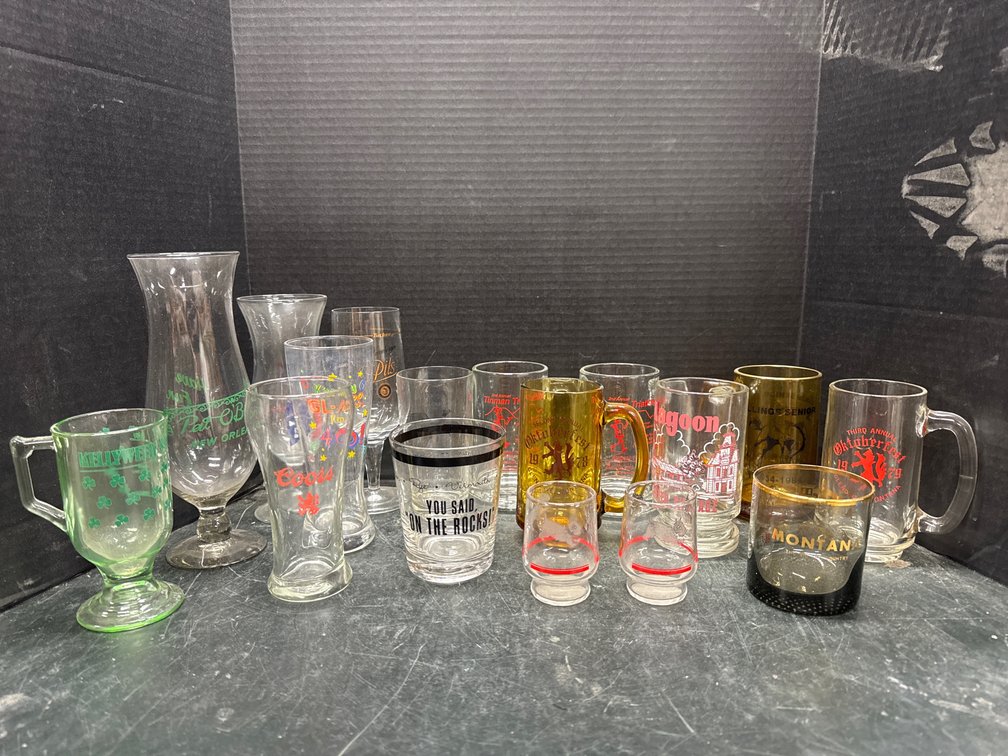 Assorted Glasses/Mugs