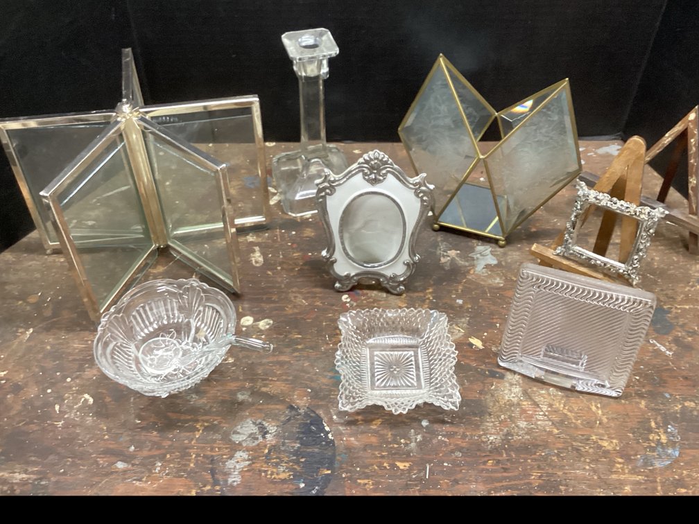 Assorted Glass Home Decor