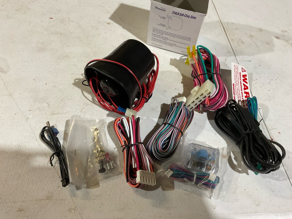 514LN Soft Chirp Siren & Wiring