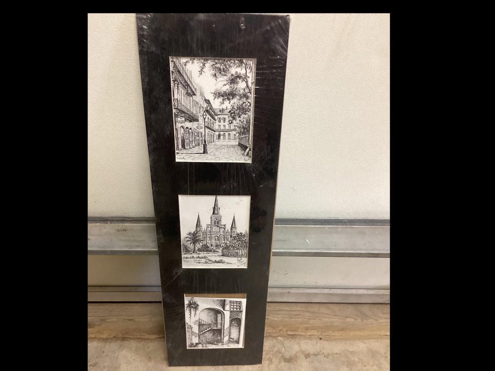Black an White Prints by Marcella Packard