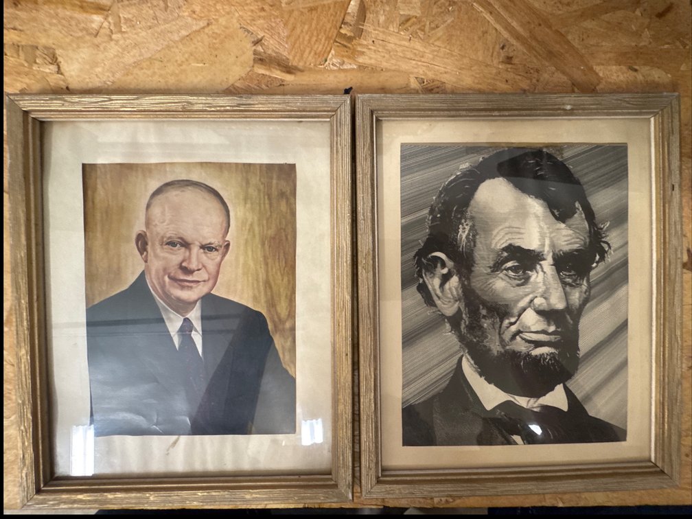 President Lincoln and Eisenhower Pictures