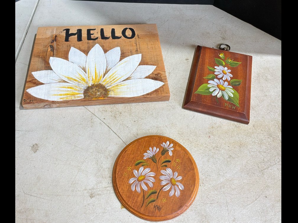 Wooden Flower Pictures