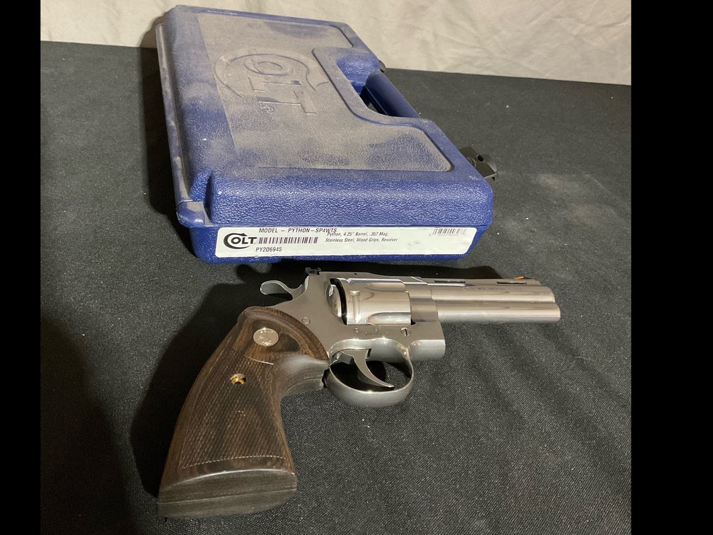 Colt Python .357 Magnum 6-Shot Double Action Revolver