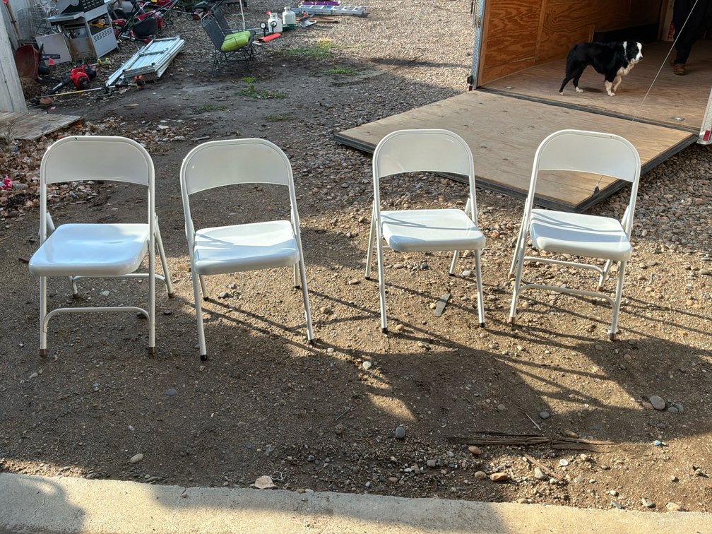 Folding Chairs Metal