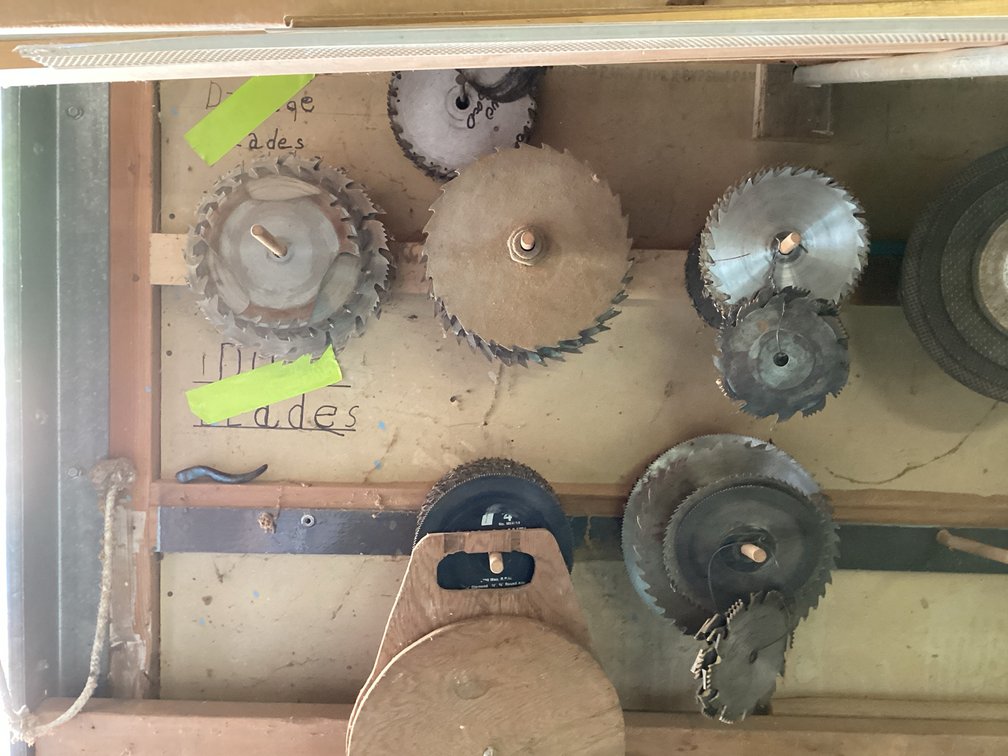 Assorted Used Wood Blades
