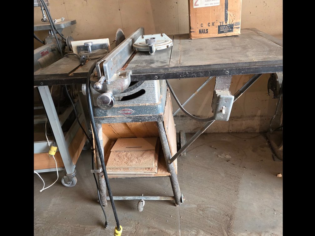 Craftsman 10" Table Saw with Extra Shields