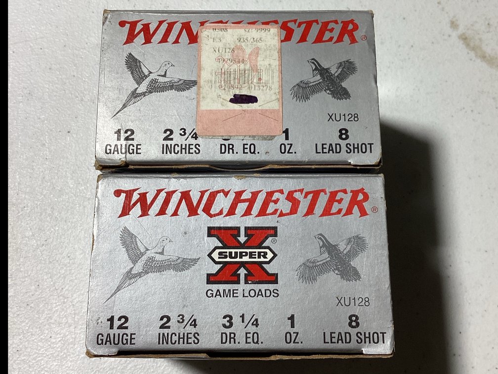 (2 Boxes) Winchester 12 Gauge #8 Shot 2-3/4” Shells