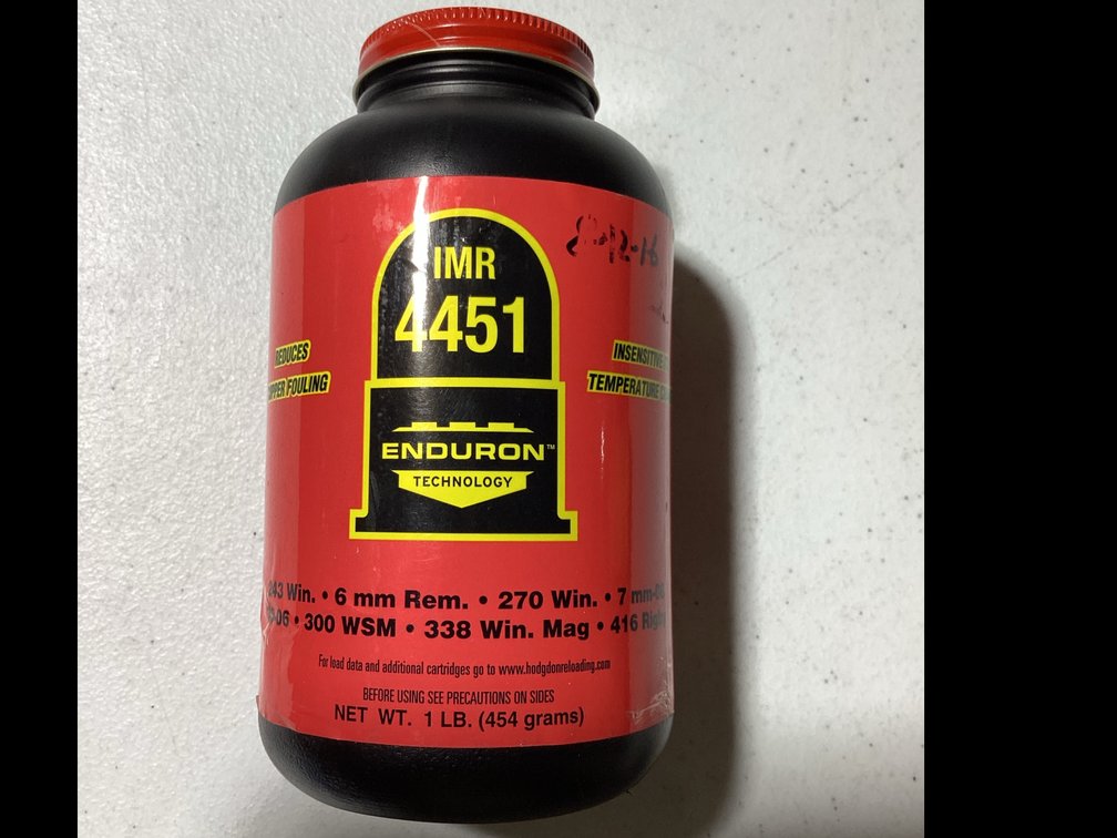 IMR 4451 Smokeless Gunpowder (1#)
