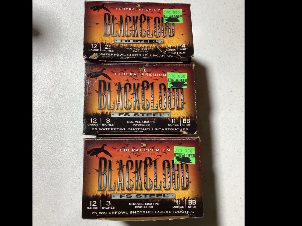 Federal Premium Black Cloud FS Steel 12 Gauge Ammunition