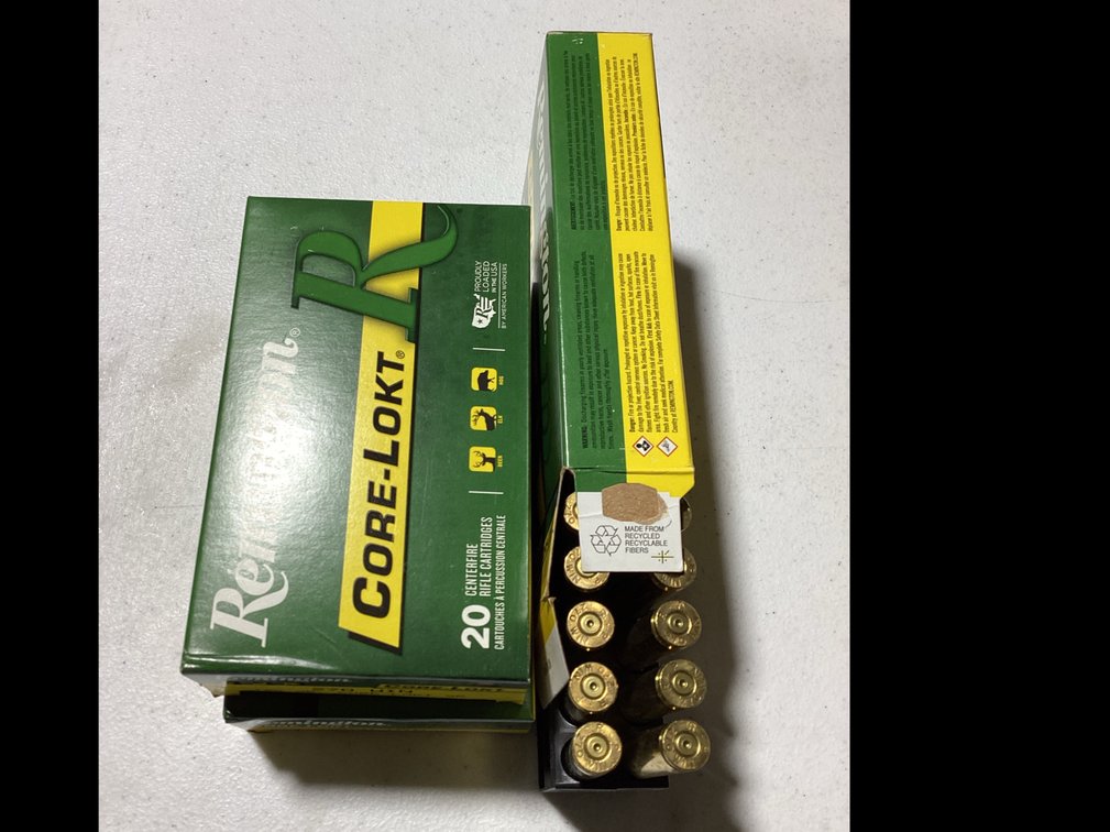.270 Winchester 150 Grain Remington Core-Lokt PSP Ammunition (50 rounds)