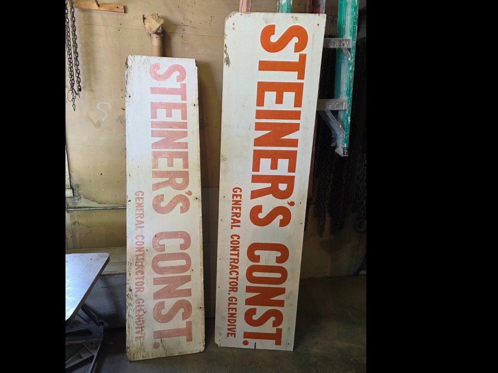 Steiner's Contr. Signs