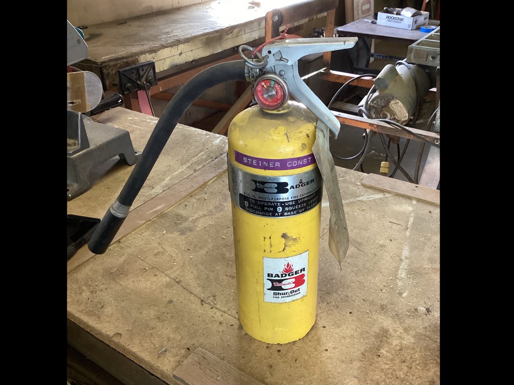 Badger Automatic Fire Extinguisher