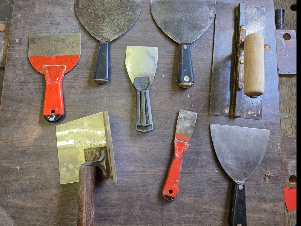 Drywall knives and Calking Guns