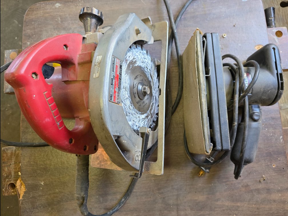 Craftsman 8¼" Circular Saw and Finishing Sander