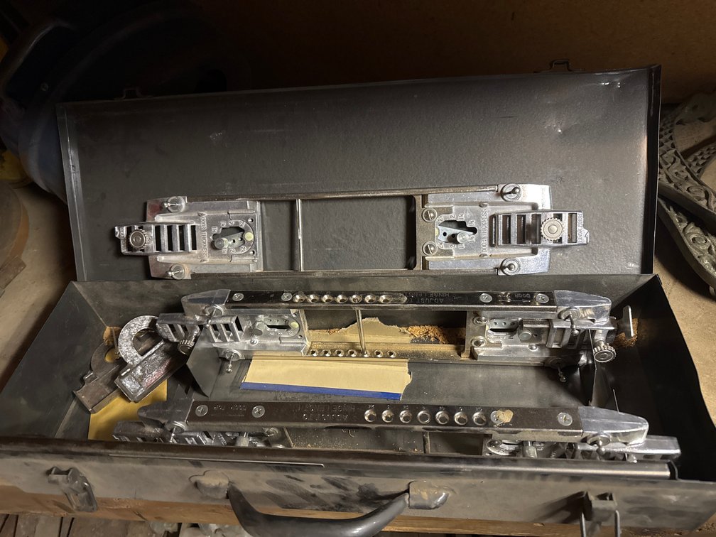 Stanley Door Hinge/Jam Template Set