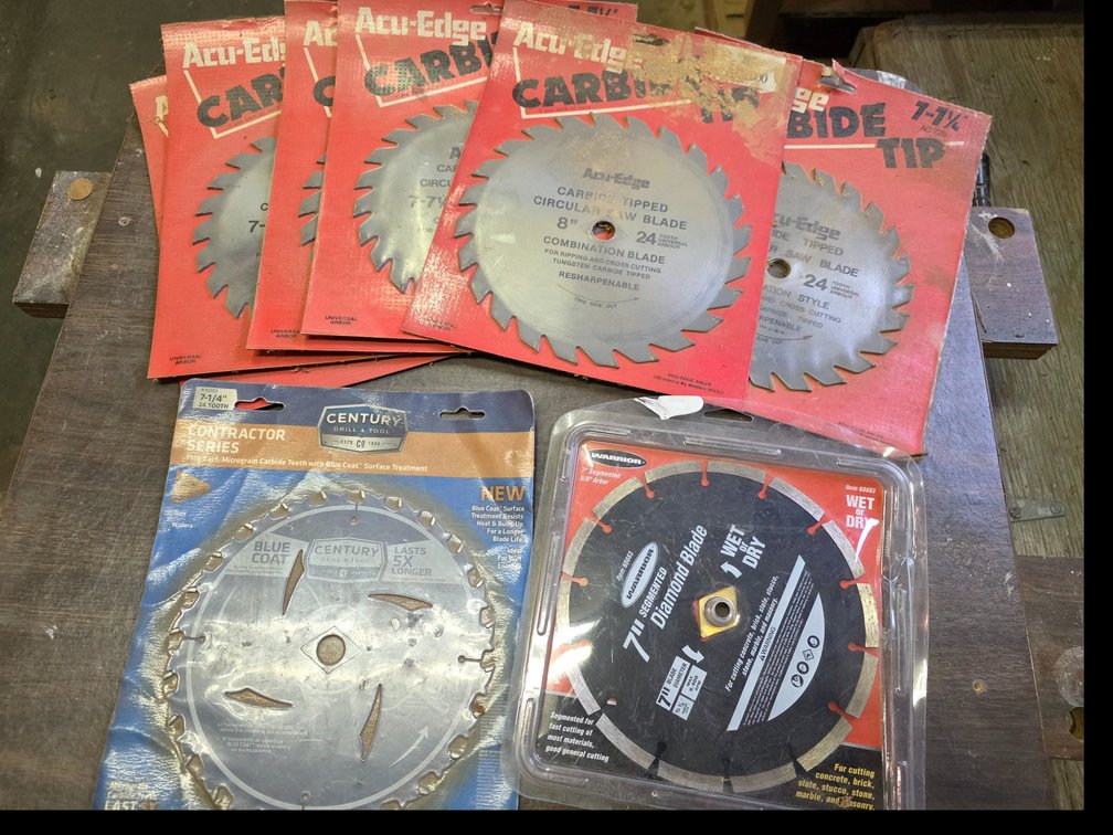 Circular Saw Blades 71/4”
