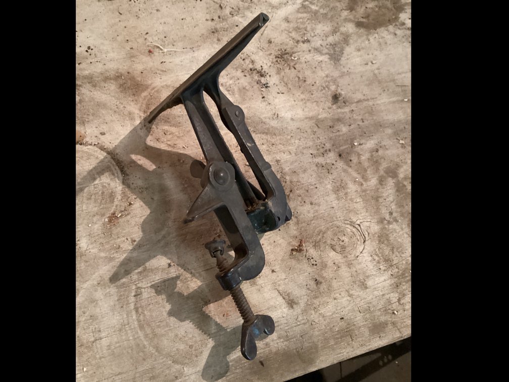 Cast Iron Saw Filing Vise