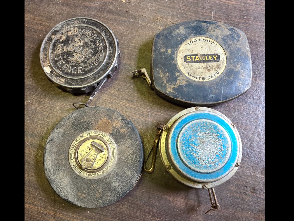 Boss, Lufkin, Stanley , Spencer Logger Tape Measures