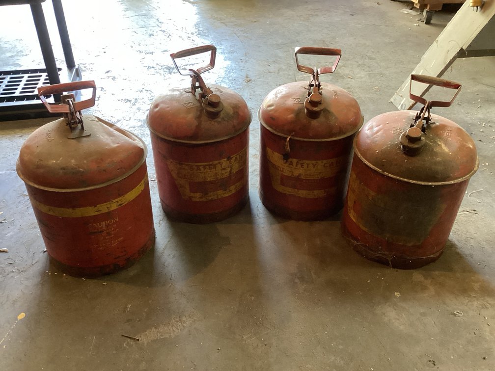 Metal Gas Cans