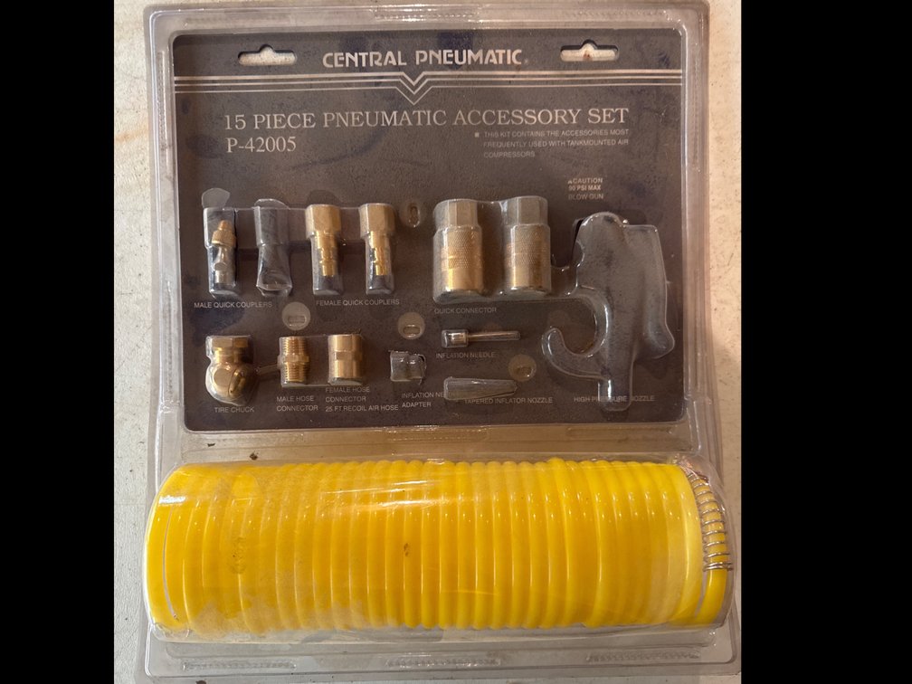 Central Pneumatic 15Pc. Pneumatic Accessory Set