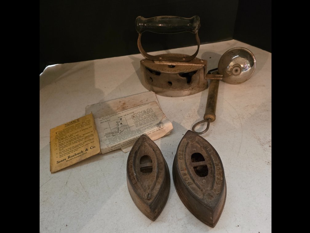Sears and Roebuck Gasoline Iron and Sad Irons