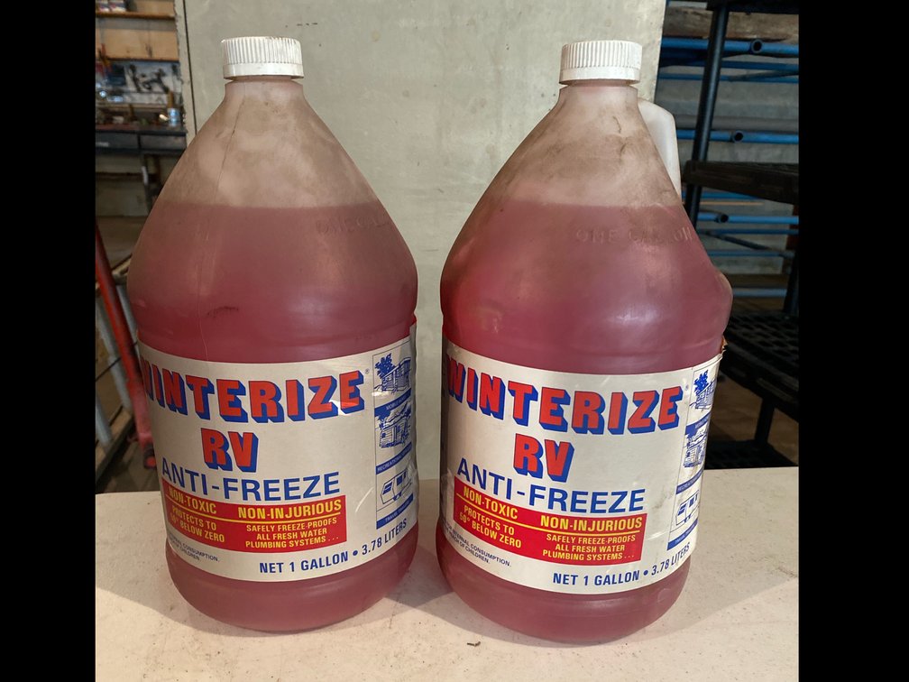 RV Antifreeze Gallon Jug Lot of 2