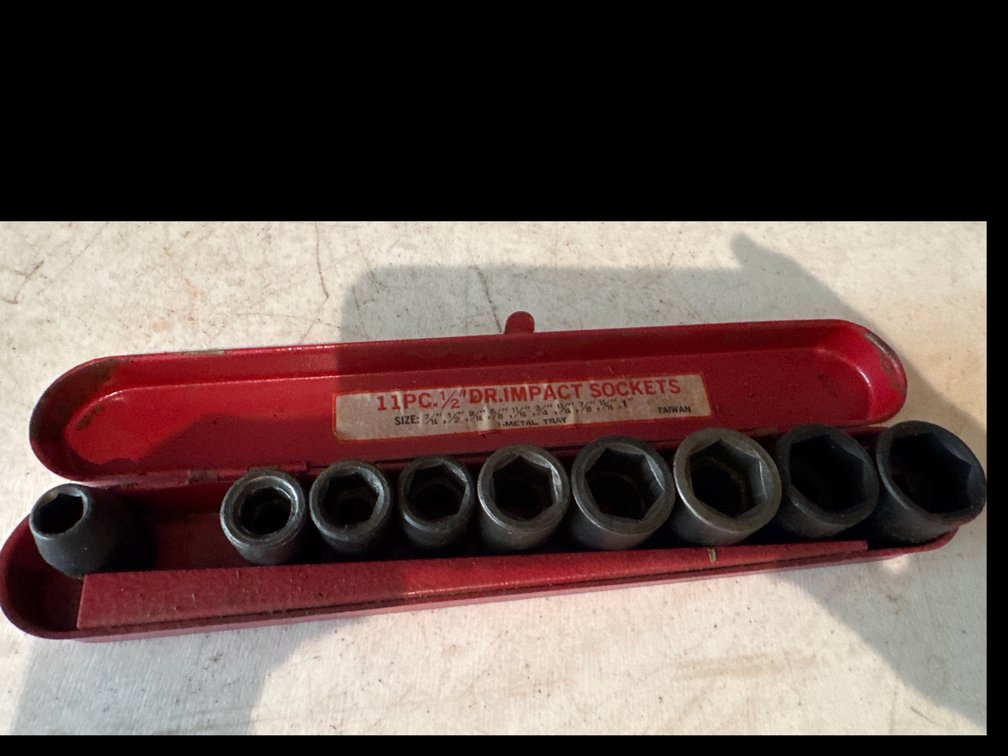 SAE 1/2” Drive Impact Sockets