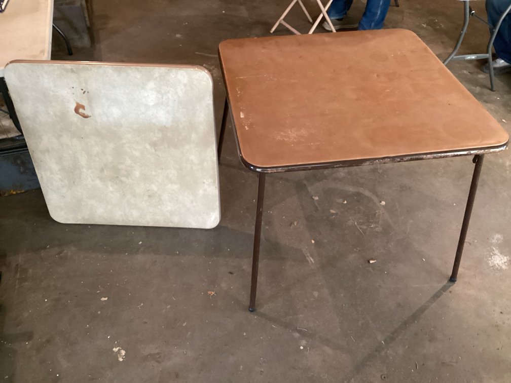 (2) Card Tables