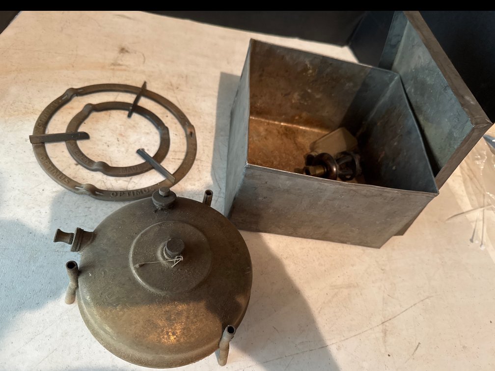 Optimus Brass Kerosene Camping Stove