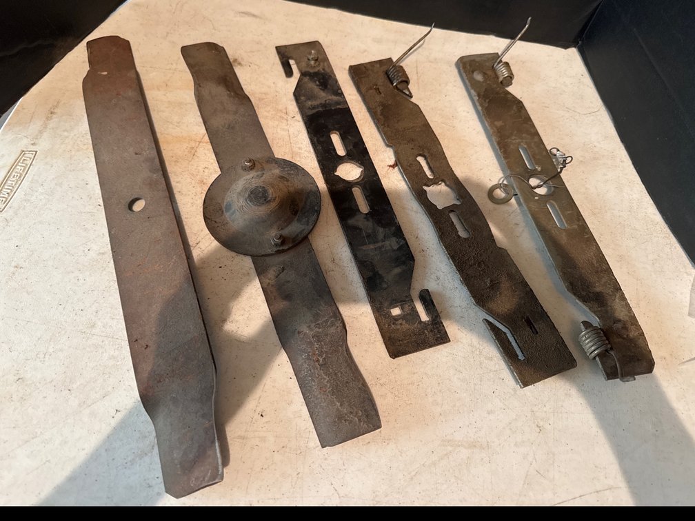 Lawn Mower/Thatching Blades
