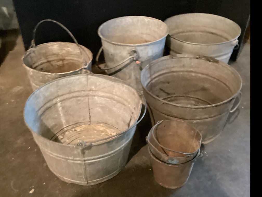 Galvanized Buckets