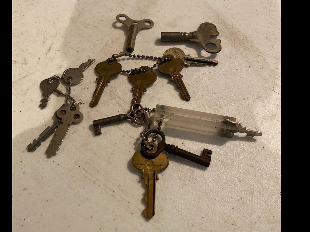 Assorted Antique Keys