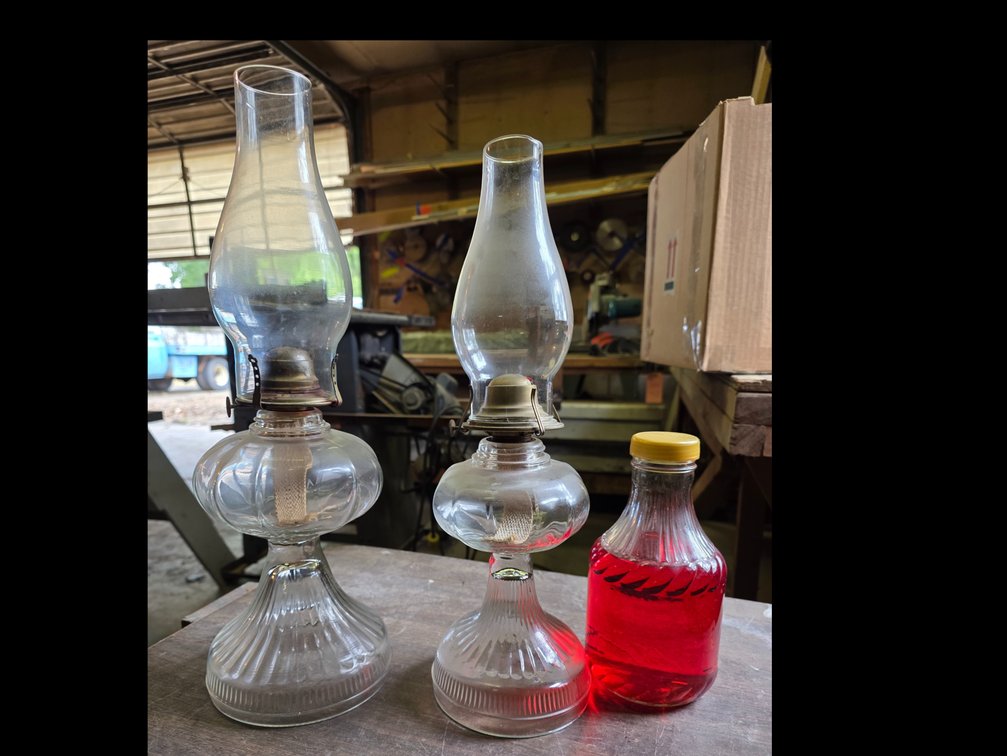 Oil Lamps with Oil