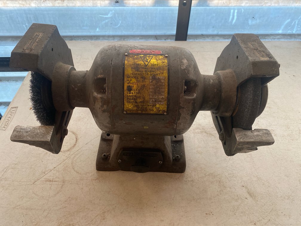 Chicago Industrial 6” Bench Grinder