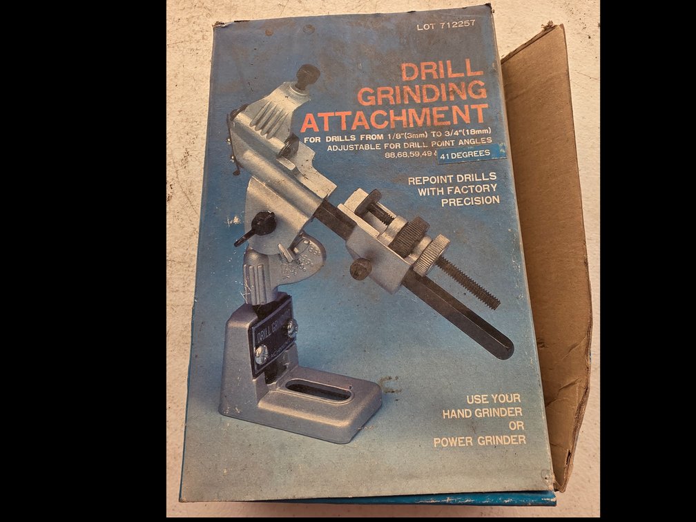 Drill Grinding Attachment