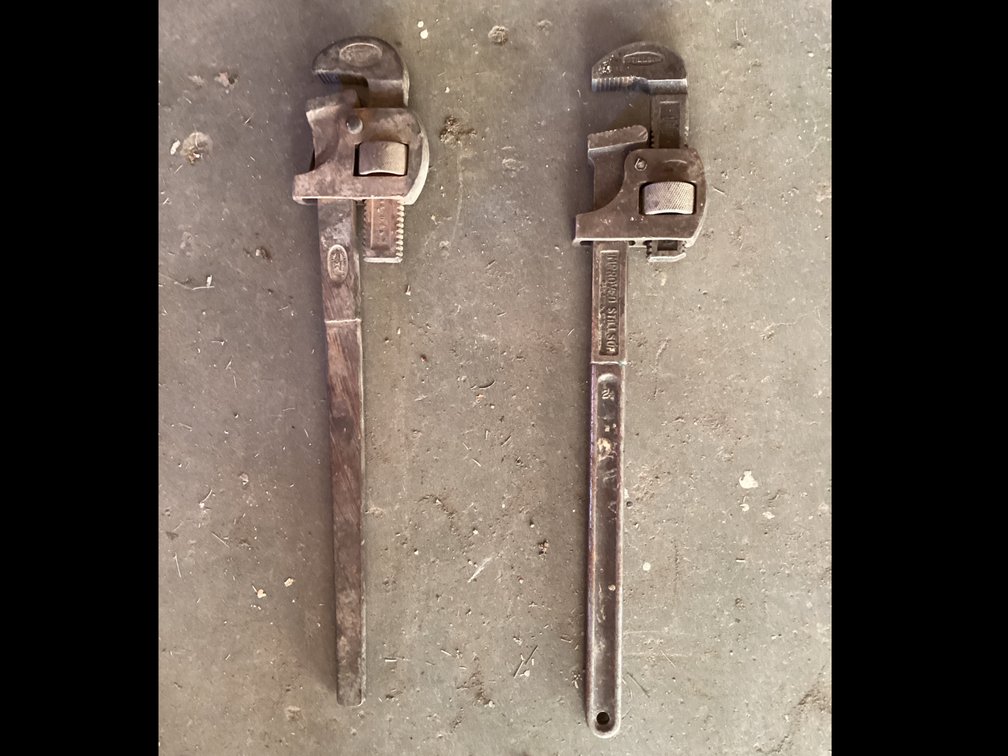 Champion Dearment & Stillson Pipe Wrenches