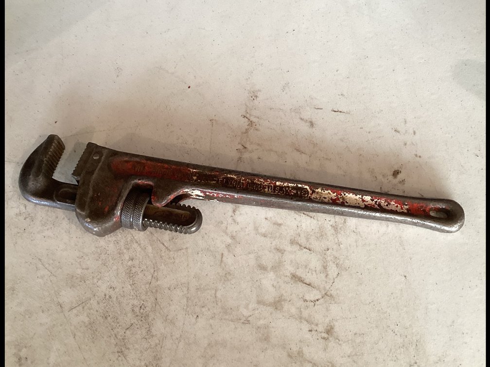 Ridgid 18” Pipe Wrench