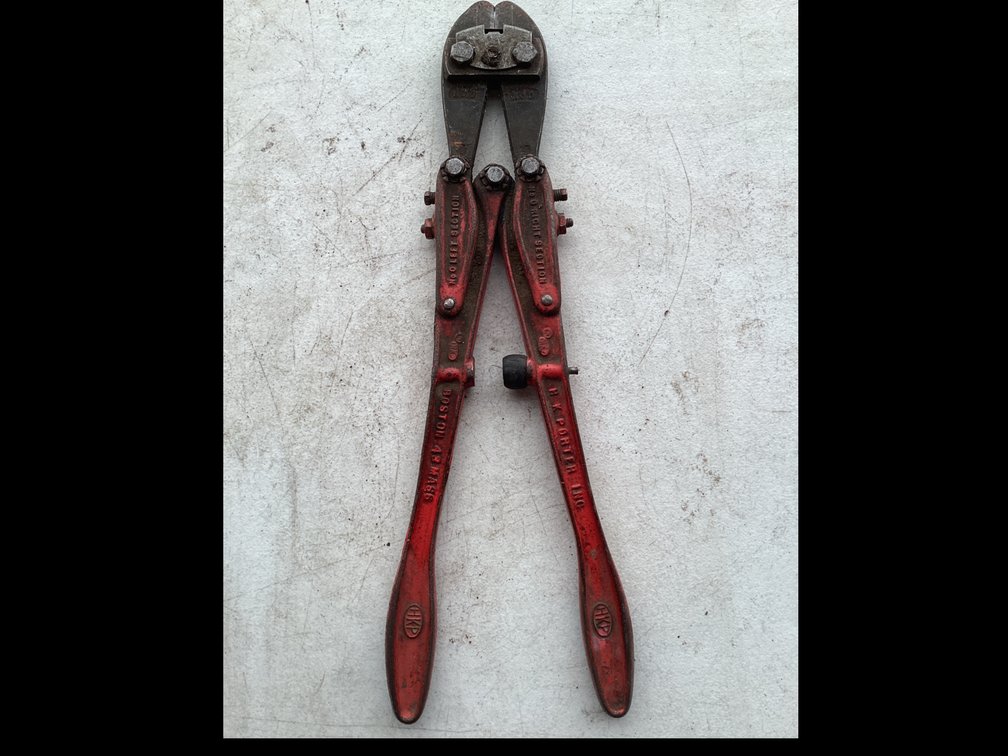 HKP Metal Bolt Cutters Boston 48 Mass