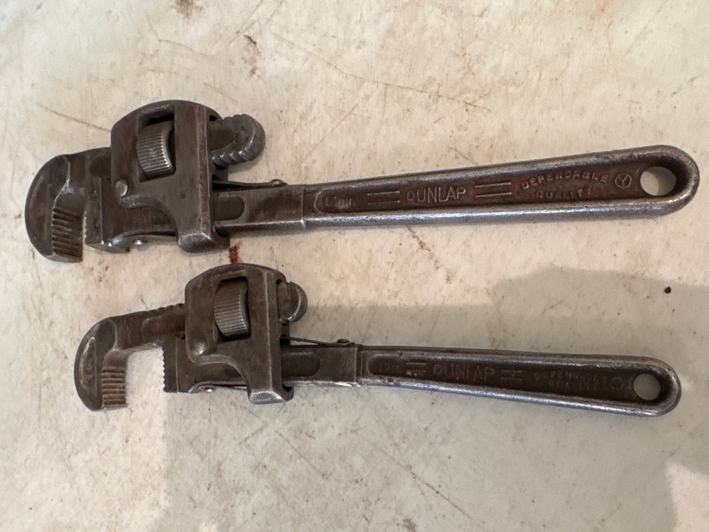 Dunlap Pipe Wrenches