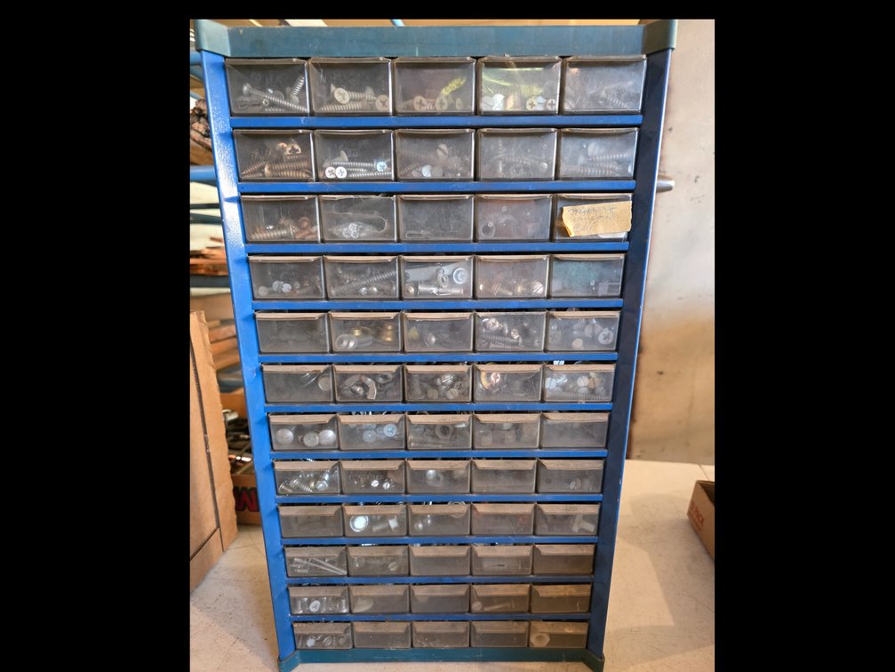 Storage Bin With Contents