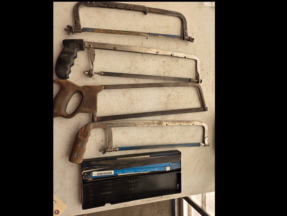 Hacksaws and Box of Blades