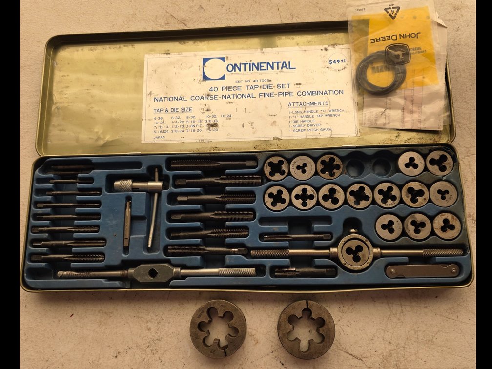 Continental Tap And Die Set